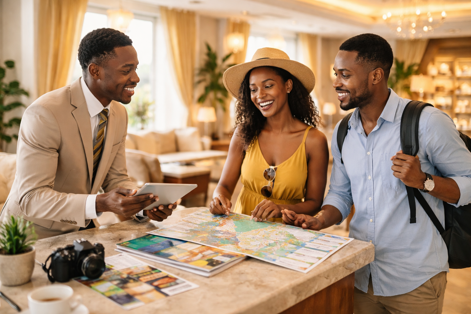 Planning Tour Guides for Hotel Visitors